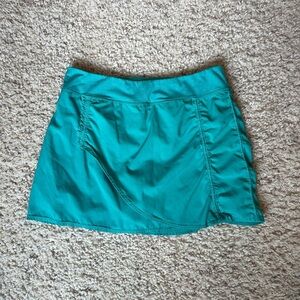 Teal Athletic Skirt